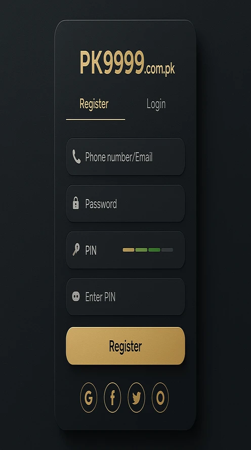 PK9999 Game Register